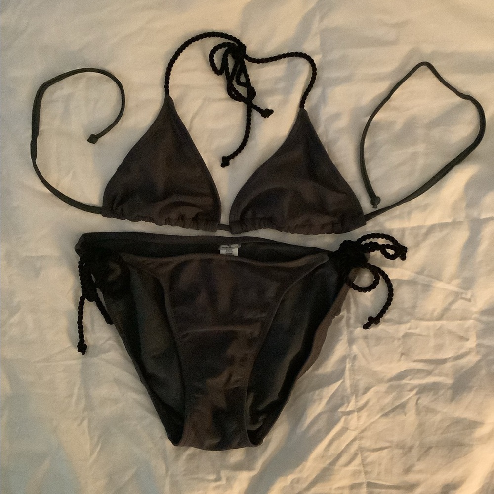 Old Navy grey bikini size S